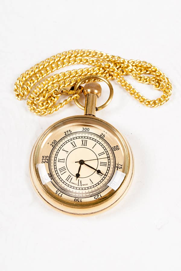 Pocket Watch with Chain