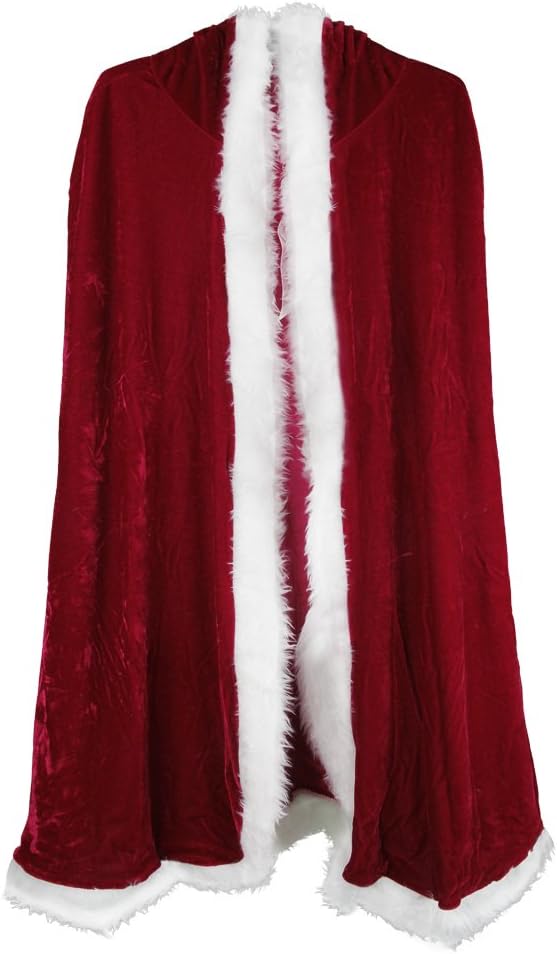 Hooded Cape Red