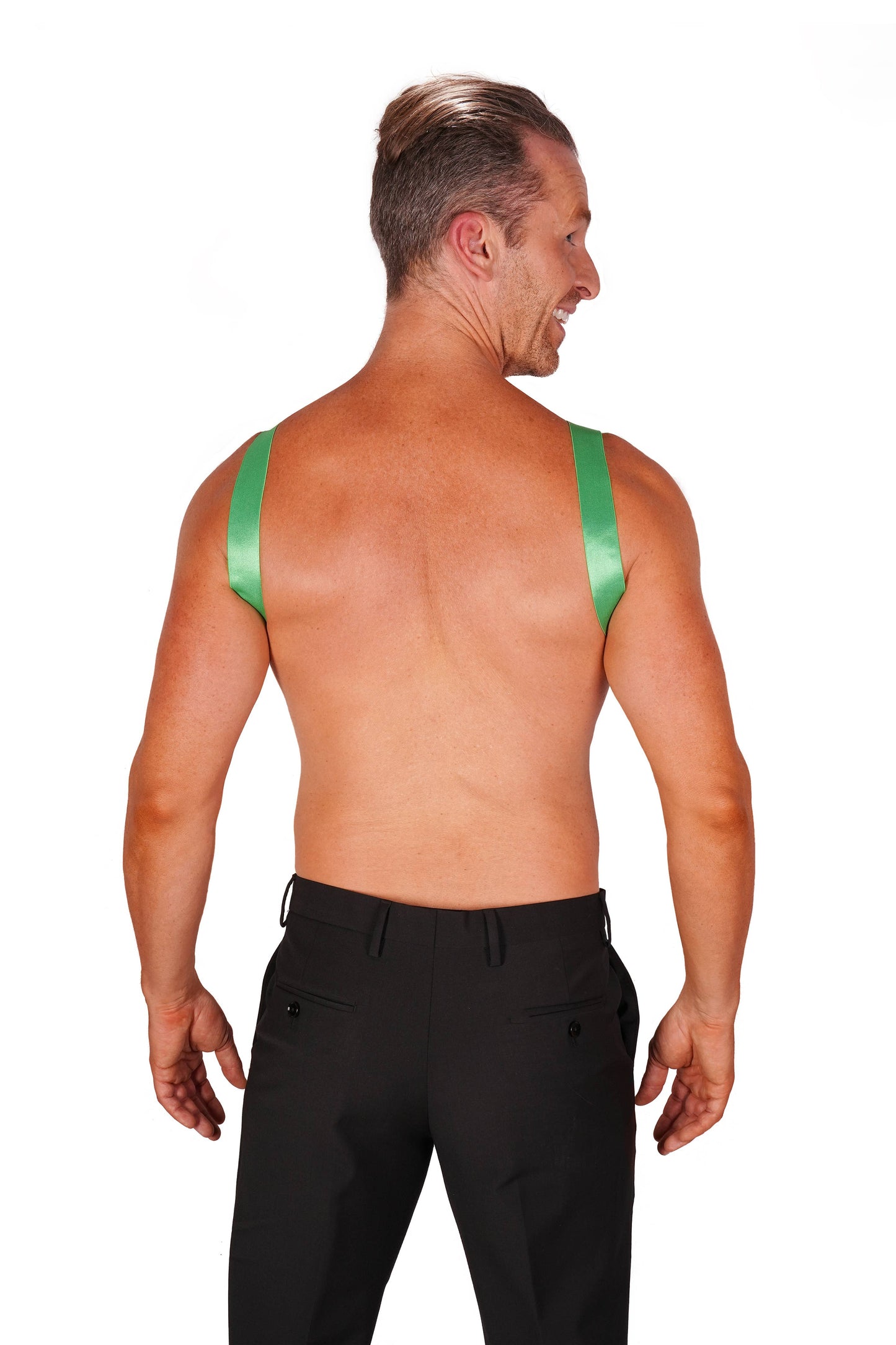 Men's Shoulder Chest Harness: Black