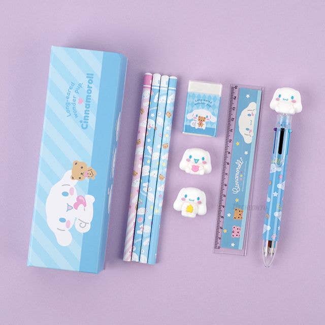 Sanrio Cinnamoroll Stationery Pencil, Pen, case Gift SET: My Melody