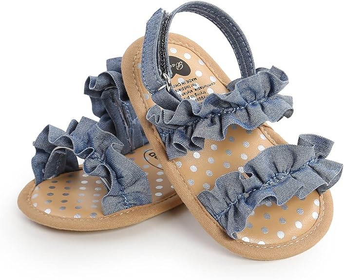 CoKate Baby Sandals Ruffle