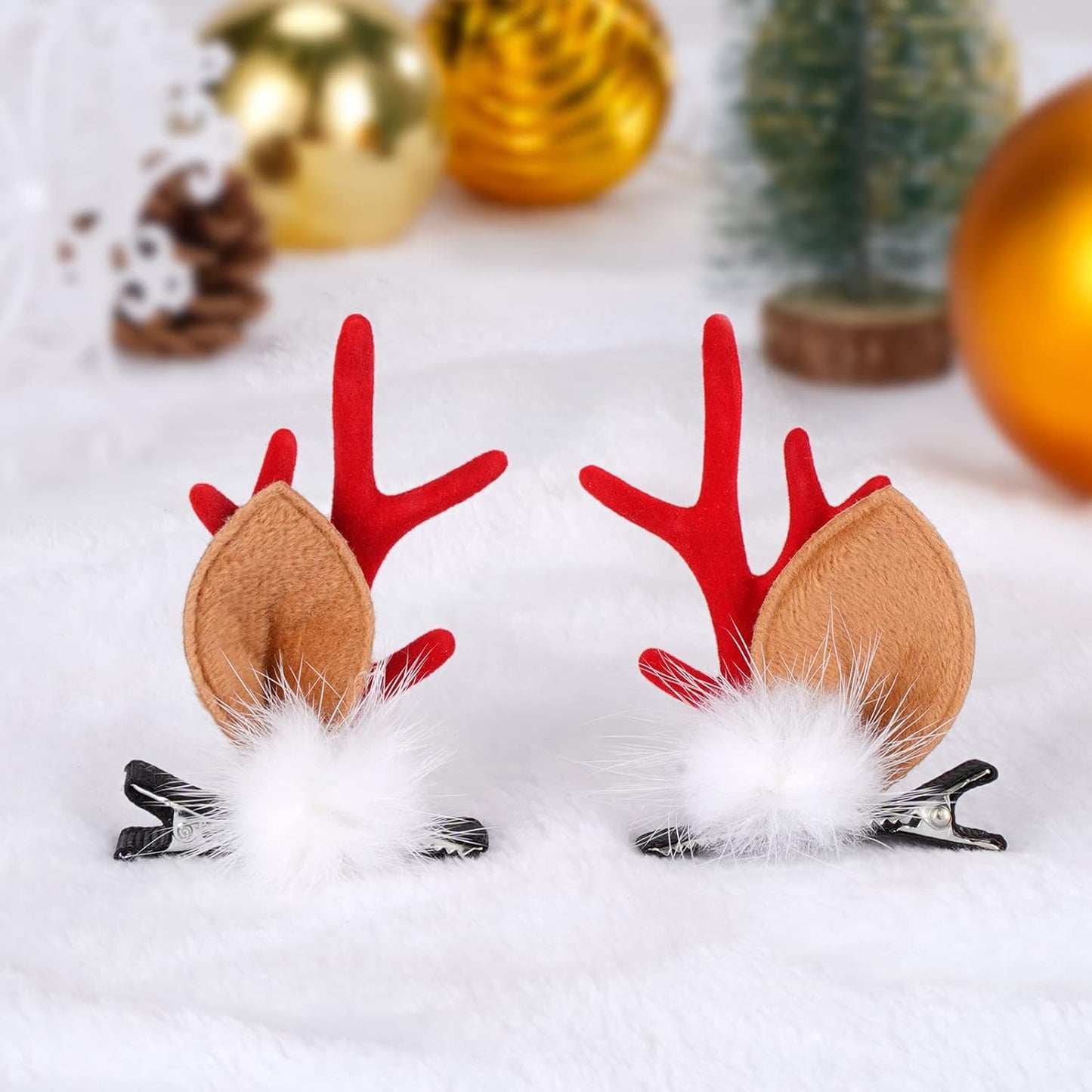 Reindeer Antler Clips
