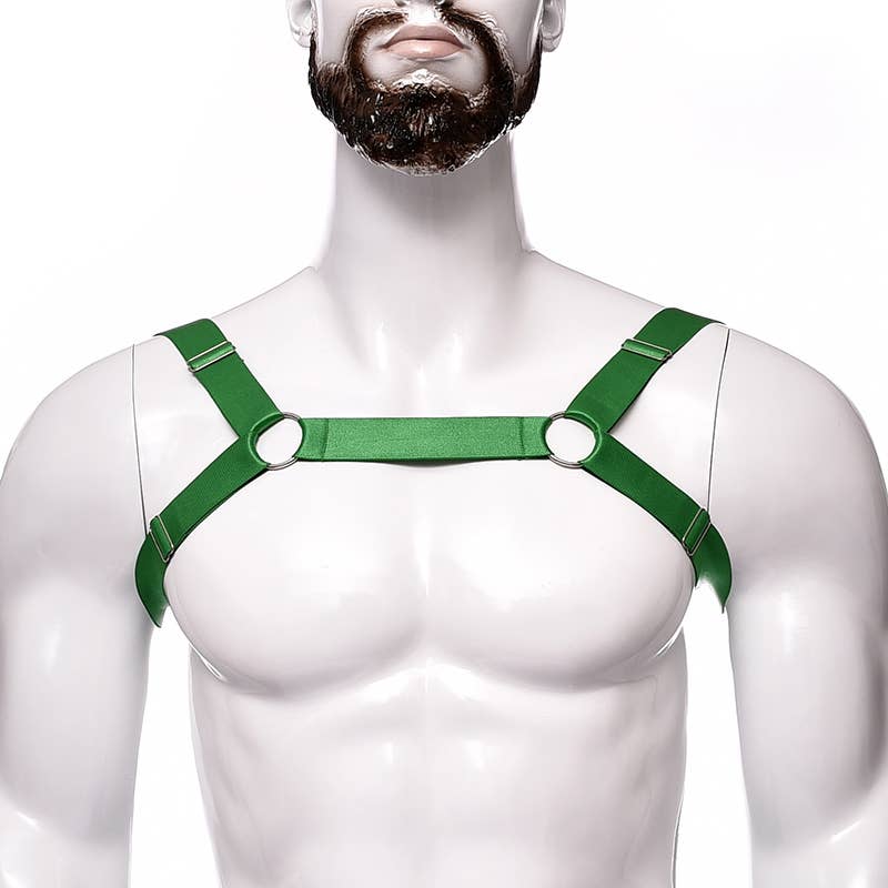 Men's Shoulder Chest Harness: Black