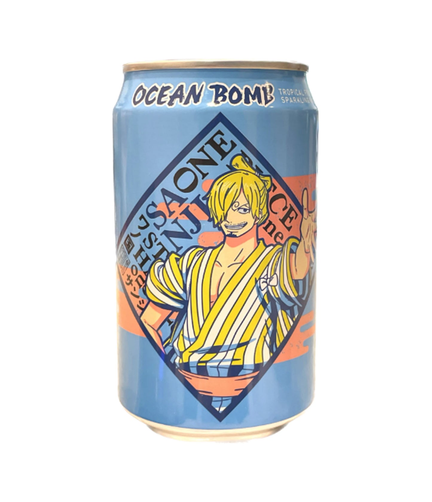 Ocean Bomb – Sanji Sparkling Water (Tropical Fruit Flavour) 330ml