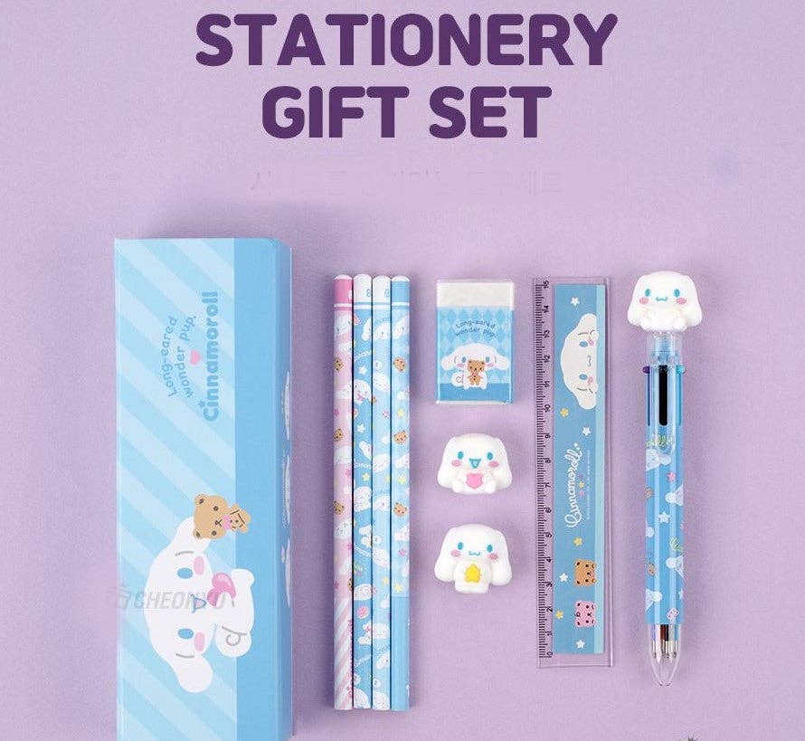 Sanrio Cinnamoroll Stationery Pencil, Pen, case Gift SET: My Melody