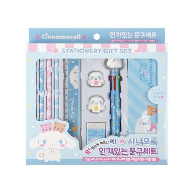 Sanrio Cinnamoroll Stationery Pencil, Pen, case Gift SET: My Melody