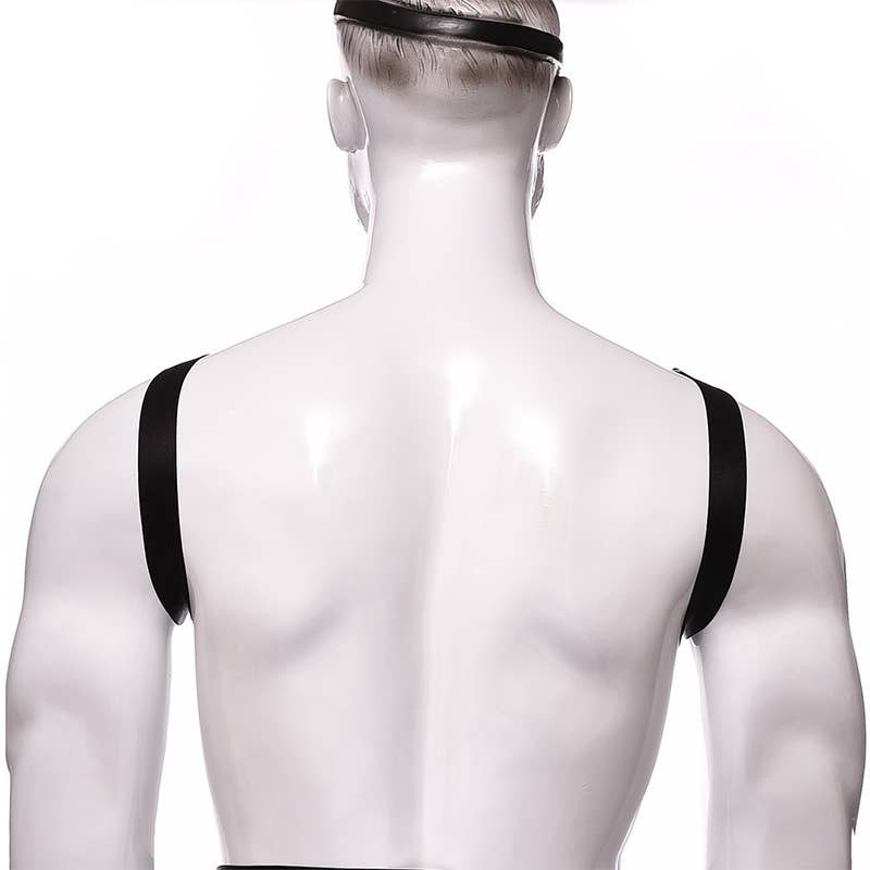 Men's Shoulder Chest Harness: Black