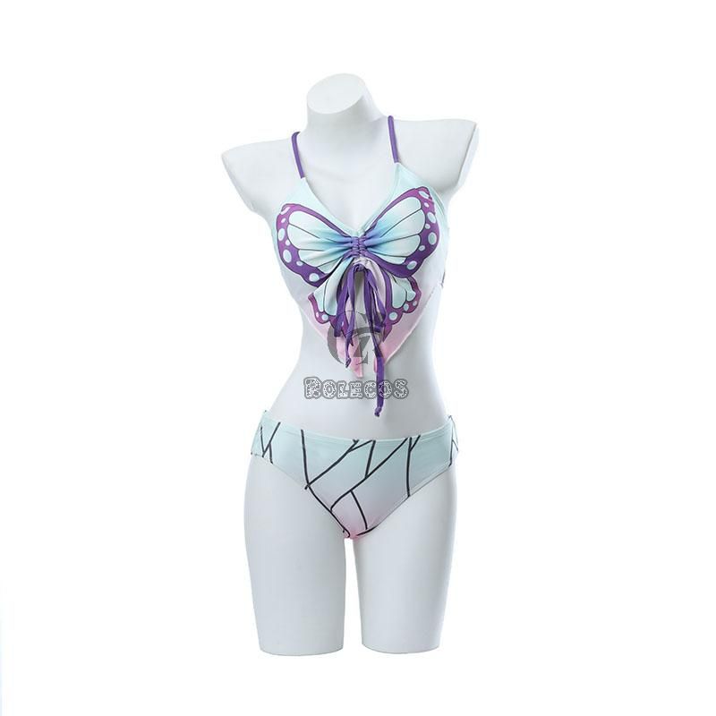 Demon Slayer Shinobu Kocho Swimsuit Cosplay Costume