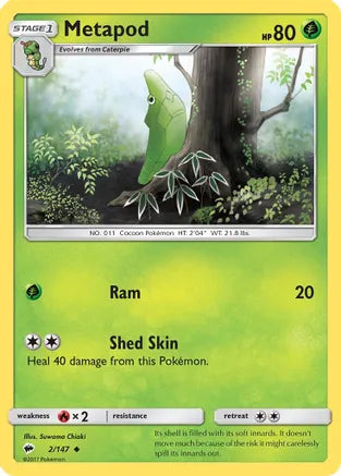Metapod - SM - Burning Shadows (SM03)