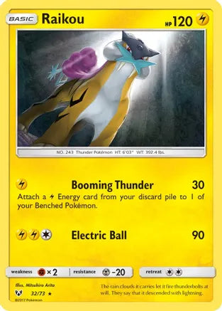 Raikou - Shining Legends (SHL)