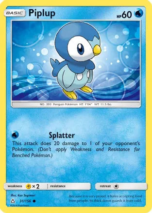 Piplup (31) - SM - Ultra Prism (SM05)
