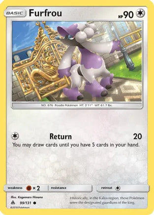 Furfrou - SM - Forbidden Light (SM06)