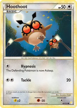 Hoothoot - HeartGold SoulSilver (HS)