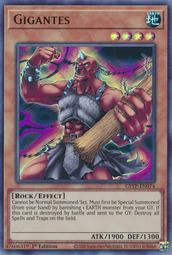 Gigantes GFTP-EN074 (Ultra Rare) mint