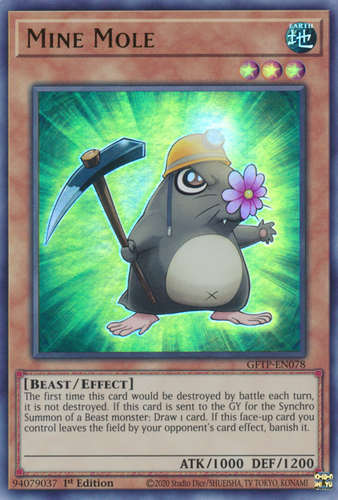 Mine Mole GFTP-EN078 (Ultra Rare) mint