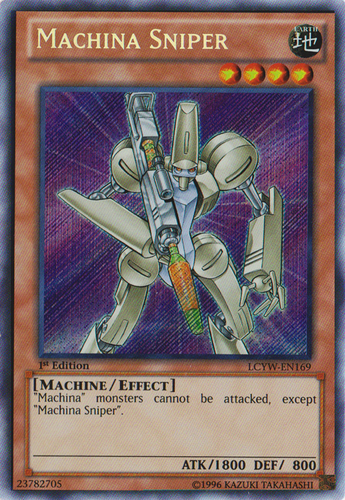 Machina Sniper LCYW-EN169 secret rare 1st ed/ mint