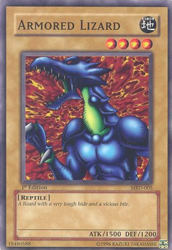 Armored Lizard MRD-005 (Common) Mint