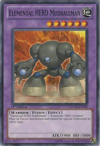 Elemental HERO Mudballman RYMP-EN018 common unlim/ mint