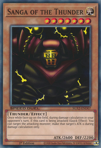 Sanga of the Thunder SGX2-END07 (Secret Rare) mint
