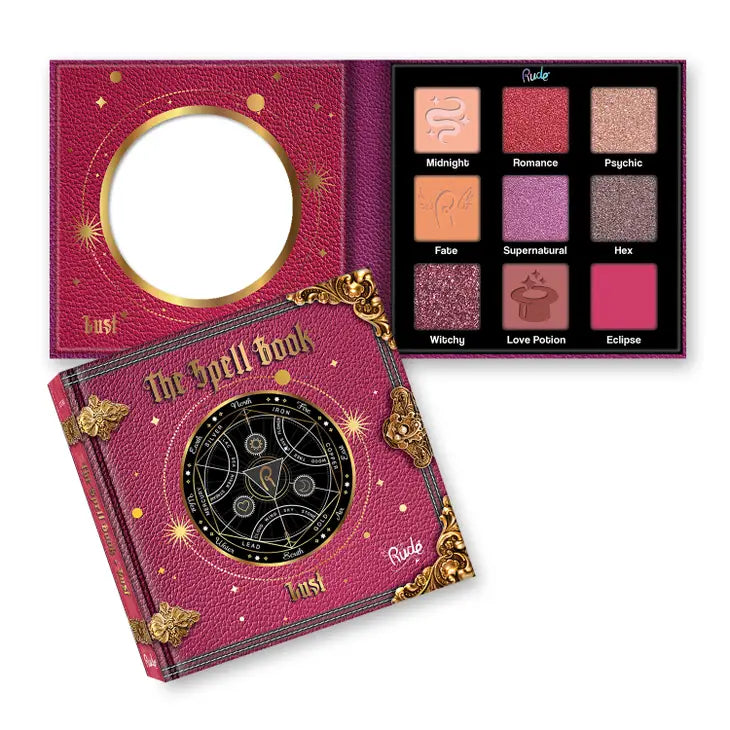 the Spell Book Smooth and Blendable Eyeshadow Palette
