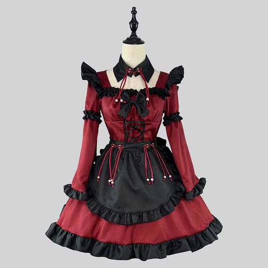 Cosplay Maid Gothic Devil Lolita Dress