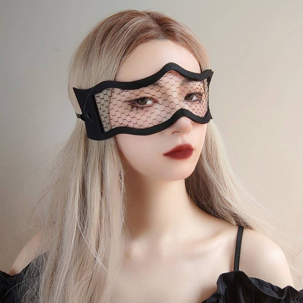 Lace Party Eye Mask, Fetish Sexy Mask, Cosplay, Role Play