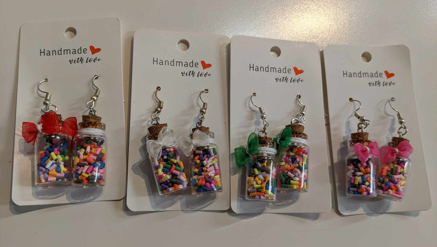 Colour Bottles (earrings)