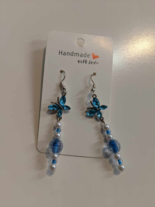 Blue Butterfly (earrings)