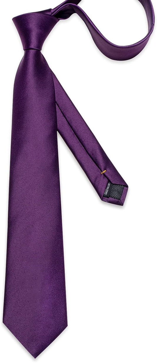 DiBanGu Purple Tie