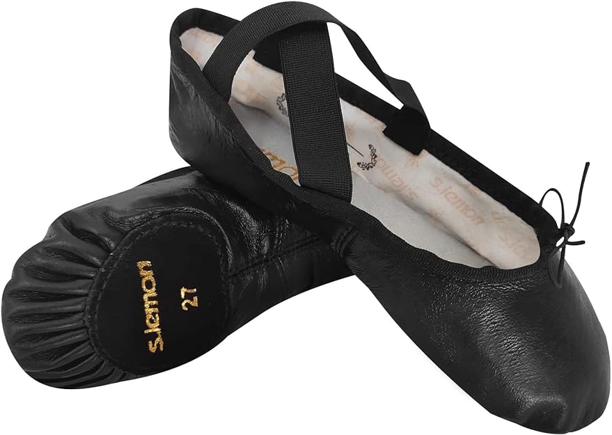 s.lemon Leather Ballet Shoes