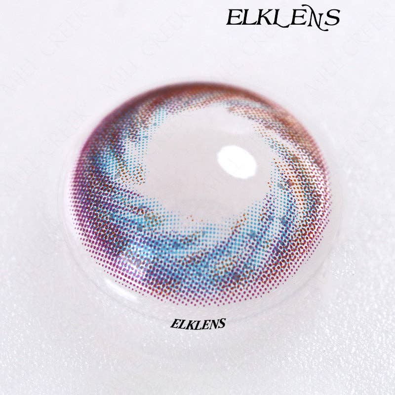 ELKLENS Featured Series Galaxy2-Brown Colored Contact