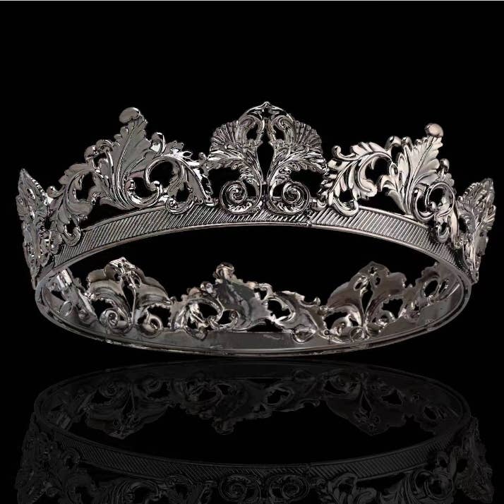 Royal King Crown, Men,Halloween Costume,Birthday Party, Prom