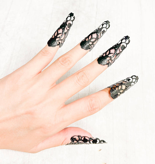 Black Witch Fingernail, Fingertip Nail Sharp Claw