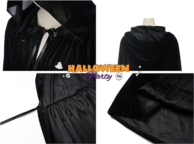 Black Cape with hood