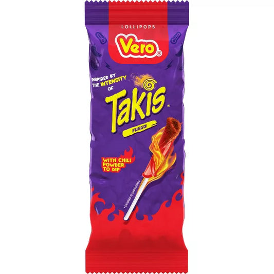 Takis Fuego Lollipop