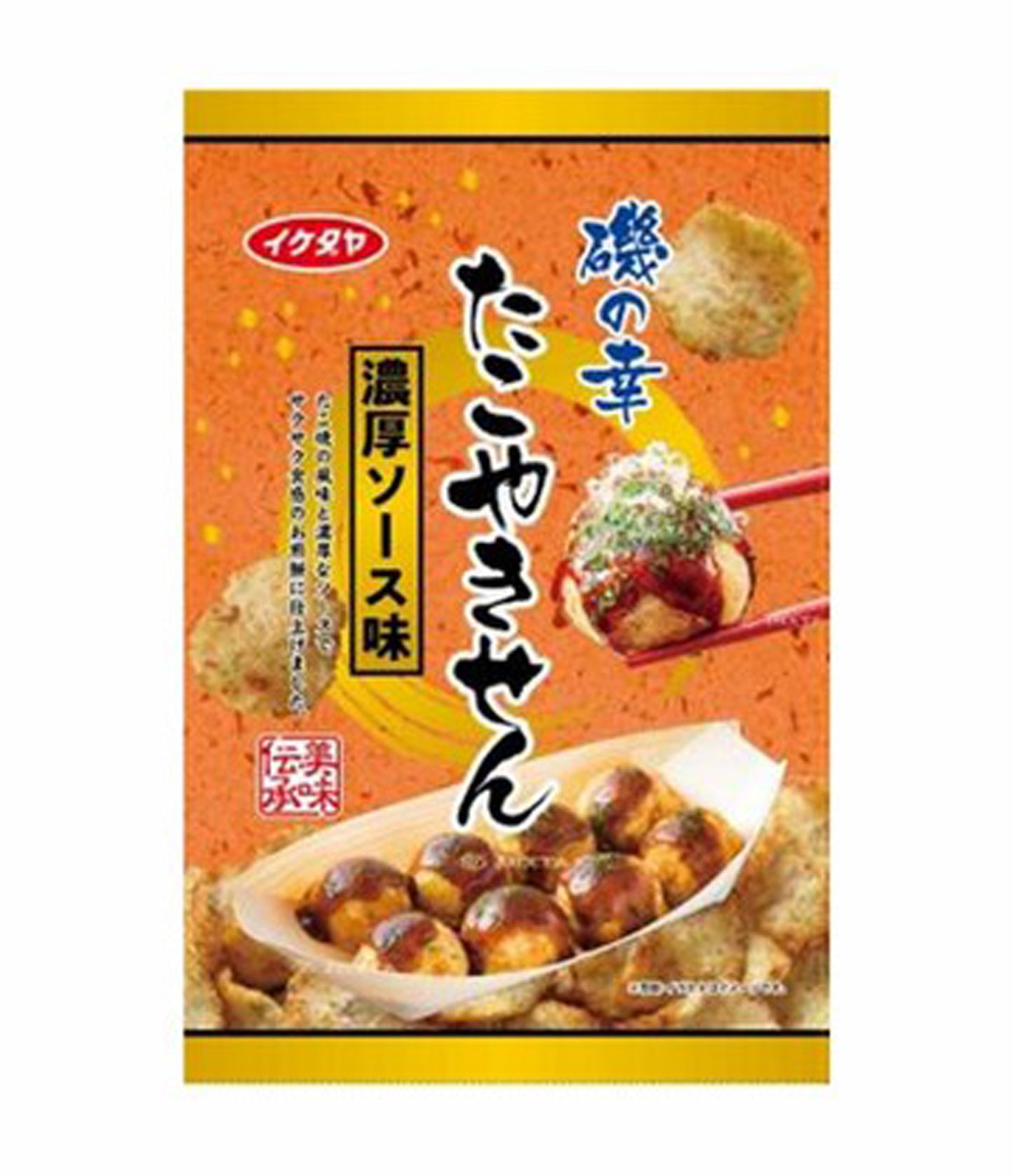 Ikedaya – Takoyaki Flavour Crackers 80g