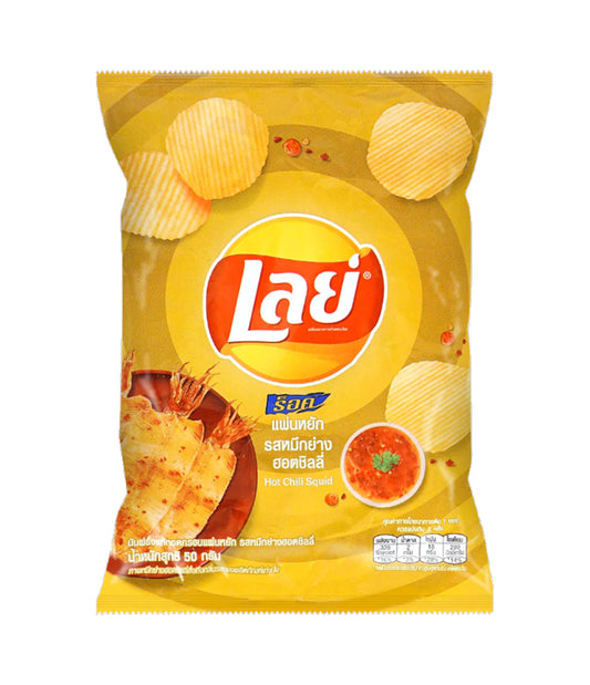 Lay’s – Potato Chips (Hot Chili Squid Flavor) 40g