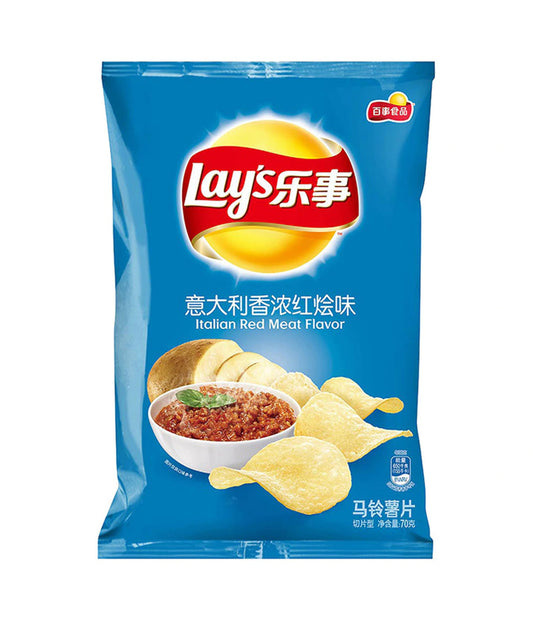 Lay’s – Potato Chips (Italian Red Meat Flavor) 70g