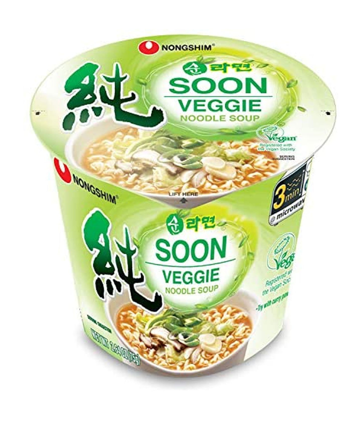 Nongshim – Soon Veggie Noodle Soup 75g