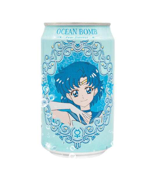 Ocean Bomb – Sailor Mercury Sparkling Water (Pear Flavour) 330ml