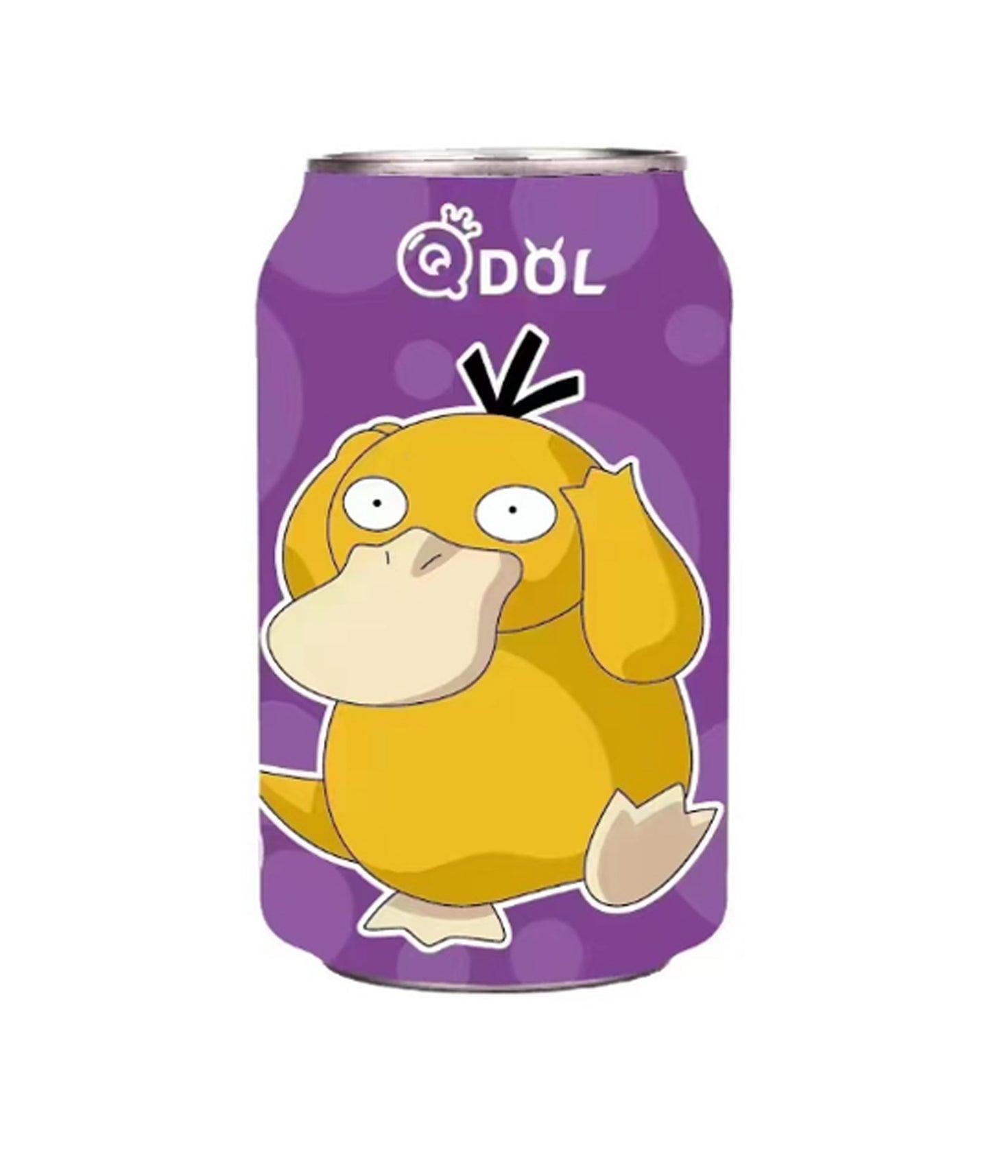 QDOL – Psyduck Sparkling Water (Grape Flavour) 330ml