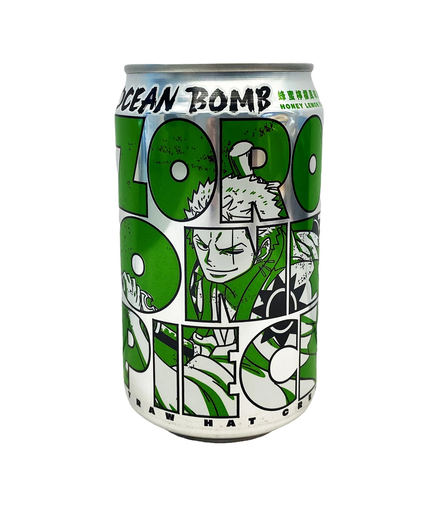 Ocean Bomb – Zoro Sparkling Water (Honey Lemon Flavour) 330ml