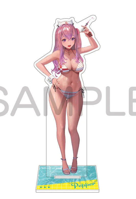 Goddess of Victory: Nikke Algernon Product Acrylic Stand -Summer- Pepper