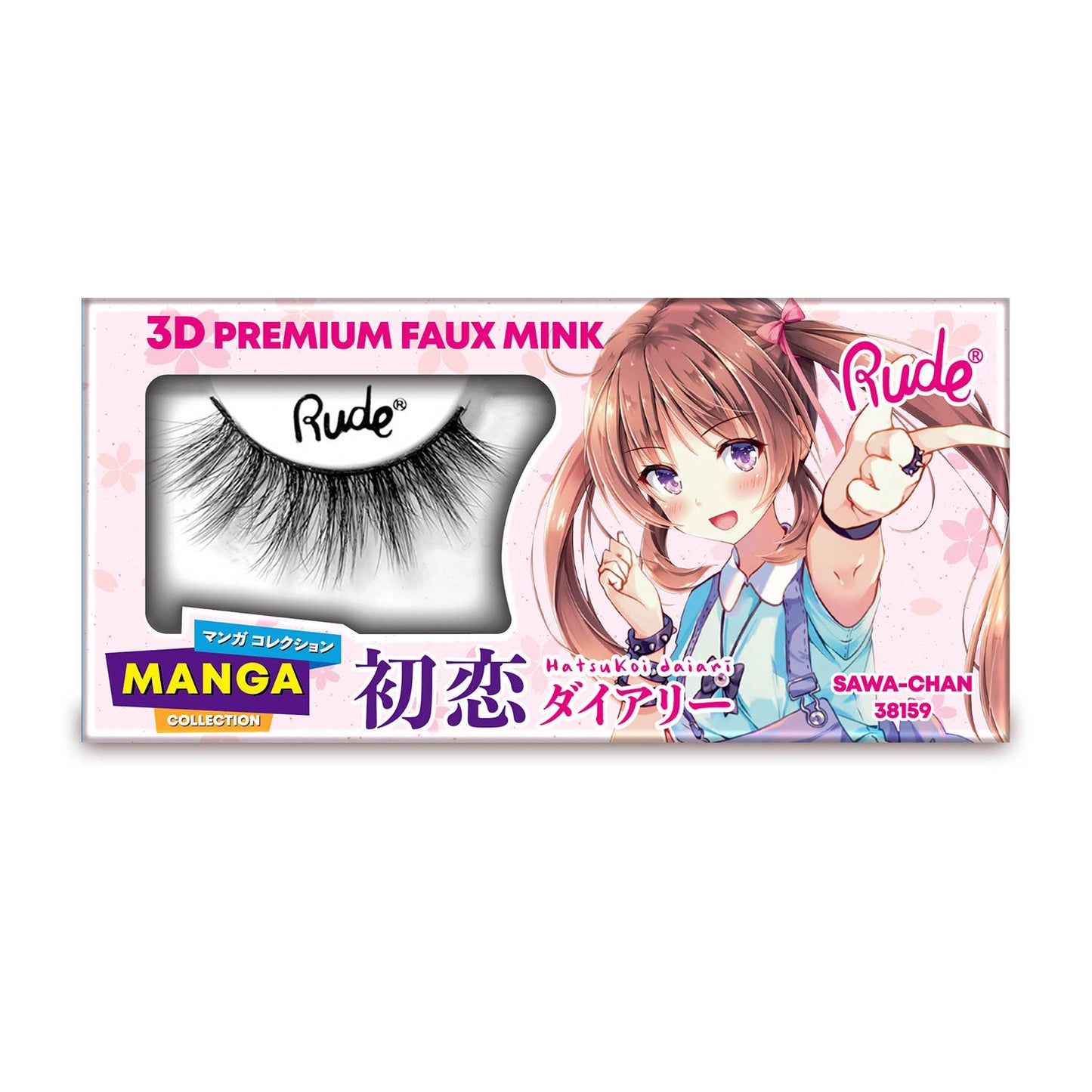 Manga 3D Faux Mink Lashes: Neko-Chan