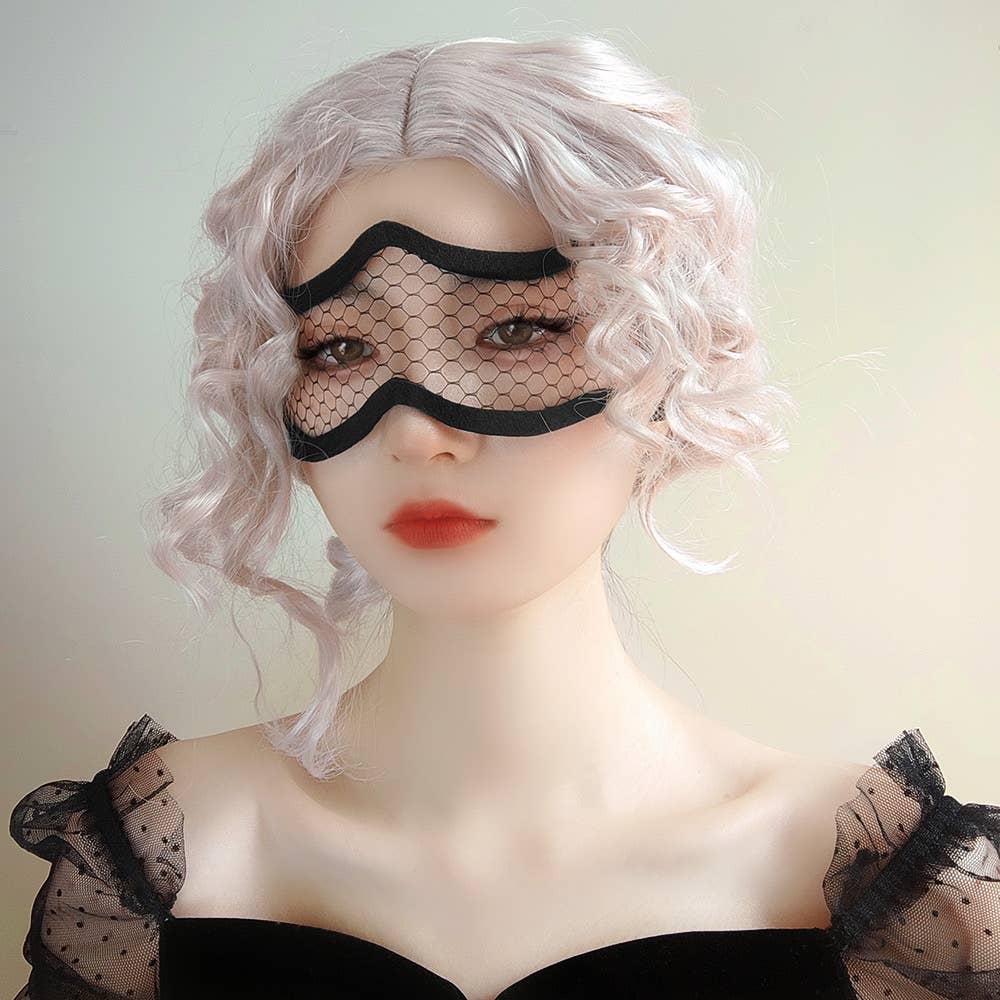 Lace Party Eye Mask, Fetish Sexy Mask, Cosplay, Role Play