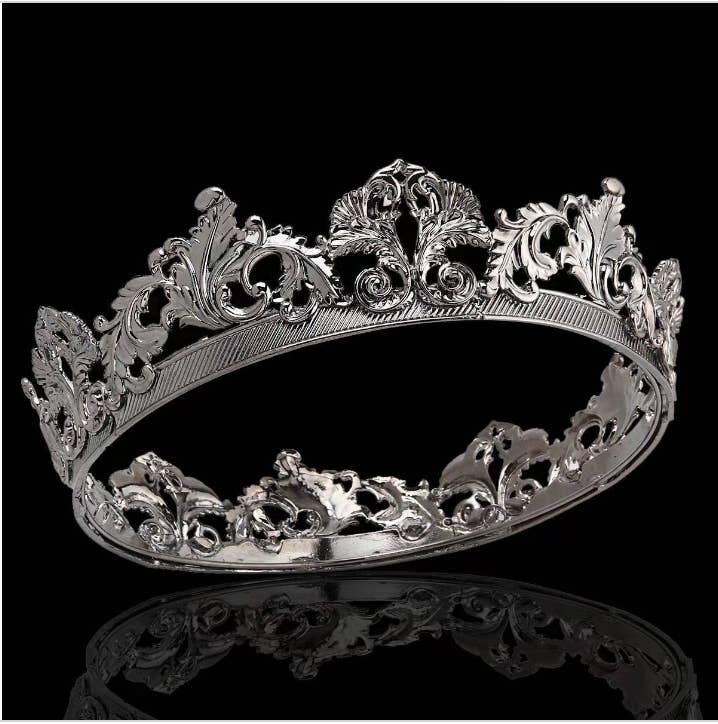 Royal King Crown, Men,Halloween Costume,Birthday Party, Prom