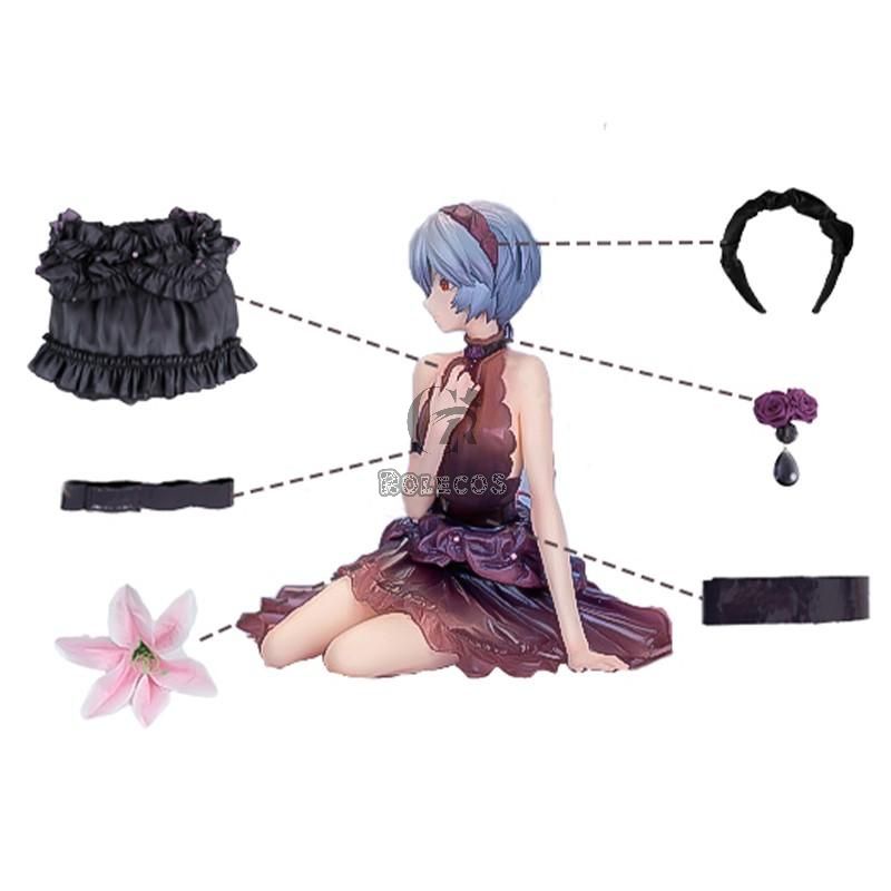 Evangelion EVA ASK Whisper Of Flower Rei Ayanami Cosplay Costume