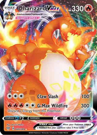 Charizard VMAX - SWSH03: Darkness Ablaze (SWSH03) mint