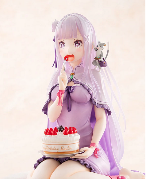 Re:ZERO -Starting Life in Another World- KADOKAWA Emilia: Birthday Cake Ver.