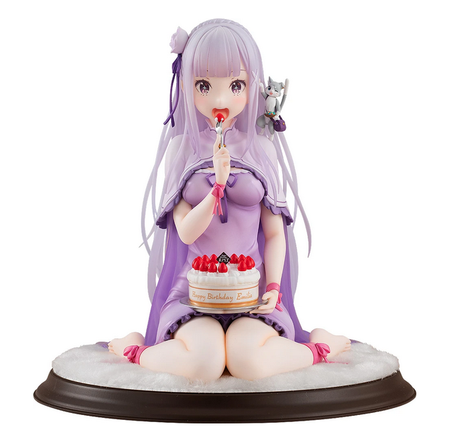 Re:ZERO -Starting Life in Another World- KADOKAWA Emilia: Birthday Cake Ver.